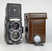 ROLLEIFLEX 2,8 F OBIETTIVO CARL ZEISS PLANAR 80:2,8 ESPOSIMETRO