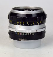 OBIETTIVO NIKKOR-S AUTO 50:1,4 F NON MOD AI