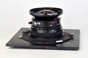 OBIETTIVO SCHNEIDER SUPER- ANGULON 47:5,6 XL-120°COPAL 0.0 + PIASTRA ATRIGIANALE SINAR