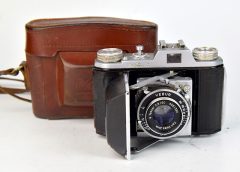 D7693 01 FOTOCAMERA WELTI 1C OBIETTIVO ZEISS TESSAR 50:2,8