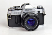 FOTOCAMERE CANON AE1 + OBIETTIVO FD 50:1,8