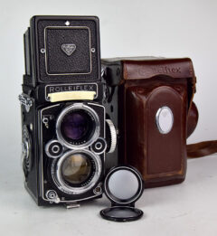 D7879 01 ROLLEIFLEX 2,8 F OB. CARL ZEISS PLANAR 80:2,8 ESPOSIMETRO