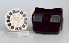 D7925 01 VISORE STEREO VIEW MASTER BACHELITE + DISCHETTO DIMOSTRATIVO