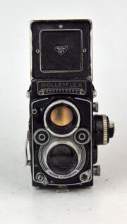 ROLLEIFLEX 3,5 F (6 LENTI) OBIETTIVO CARL ZEISS PLANAR 75:3,5 ESPOSIMETRO + LENTE ROLLEINAR 1
