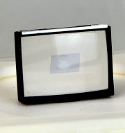 VETRINO CANON FOCUSING SCREEN/L E PER F1 OLD MICROPRISMI CON IMMAGINE SPEZZATA