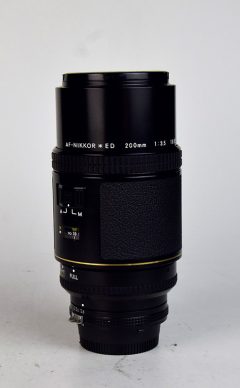 d7727 01 OBIETTIVO NIKKOR AF-NIKKOR ED 200:3,5 ( COMPATIBILE CON F3 AF )