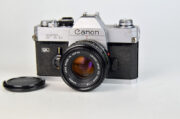CANON FTB + OBIETTIVO 50:1,8 FD