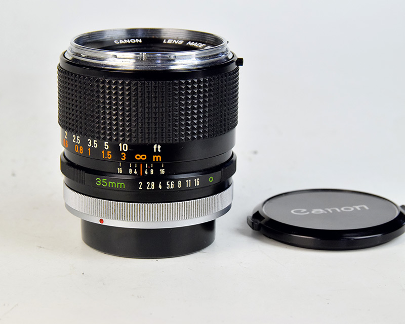 OBIETTIVO CANON 35:2 FD “LENTE CONCAVA “ TORIO 2 d7773 01
