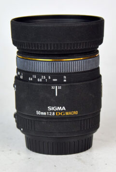 d7889 01 OBIETTIVO SIGMA MACRO 50:2,8 DG X CANON EF