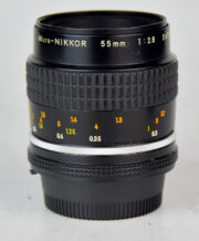OBIETTIVO NIKON 55:2,8 MICRO NIKKOR AIS