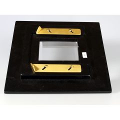 Riduttore Autocostruito Legno per adattare accessori 4"X5" sulle 8"X10" Sinar Riduttore in Legno per adattare accessori 4"X5" sulle 8"X10" Sinar