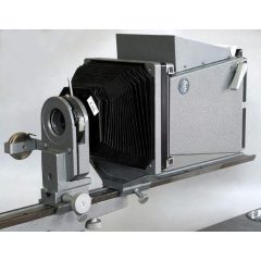 Fotocamera / Soffietto ARISTOPHOT per microfotografia formato 4"x5" Fotocamera / Soffietto ARISTOPHOT per microfotografia formato 4"x5"