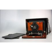 Erneman Tropen-Heag 10X15 horizontally-styled ob. 135:2,8 Doppel Anastigtmat Lob + 2 chassis 10X15