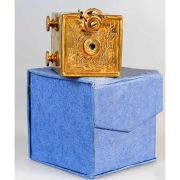 Microcamera U.S.A. "The Kombi" placcata oro 1892 Alfred Kemper+ box