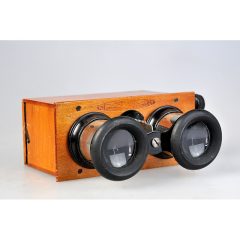 Visore stereo Unis France in legno 45x107 messa a fuoco laterale Visore stereo Unis France in legno 45x107 messa a fuoco laterale